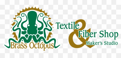 Brass Octopus Merchandise - Textile Art Png,Octopus Logo