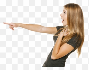 Girls Png Images Free Download Girl - Woman Surprised Side View,Sad Girl Png