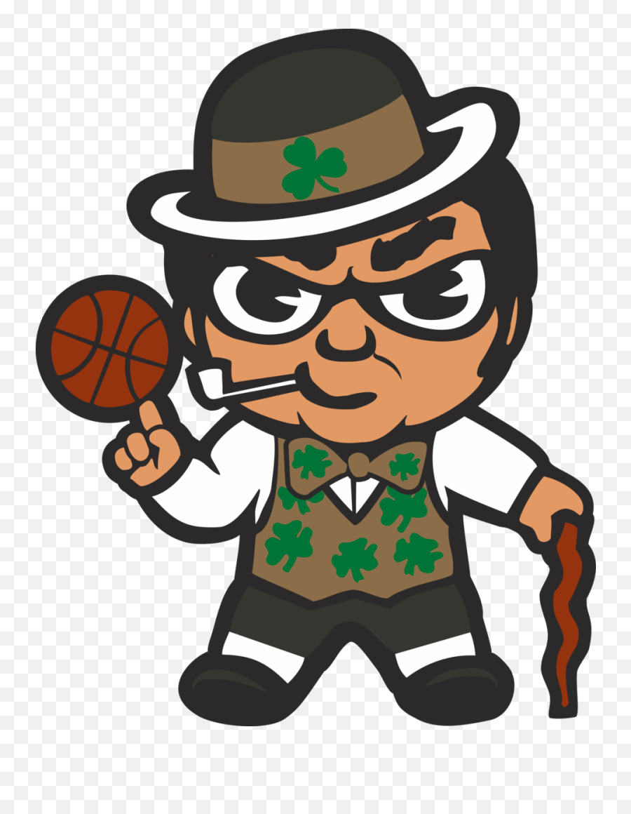 Boston Celtics - Celtics Lucky The Leprechaun Png,Celtics Png