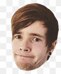 Download Funny Face Png - Transparent Png Png Images Real Life Dantdm Face,Meme Faces Png