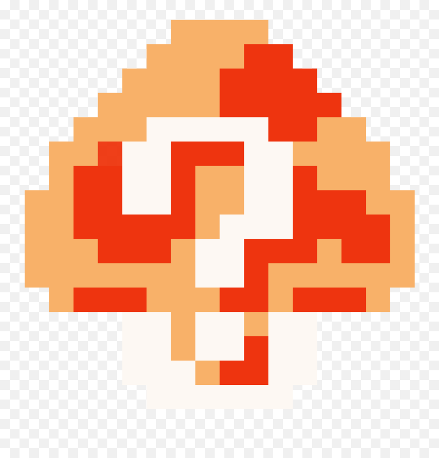 Super Mario Clipart Mystery Number - Super Mario Bros Nes Super Mario Bros Mushroom Png,Mystery Png