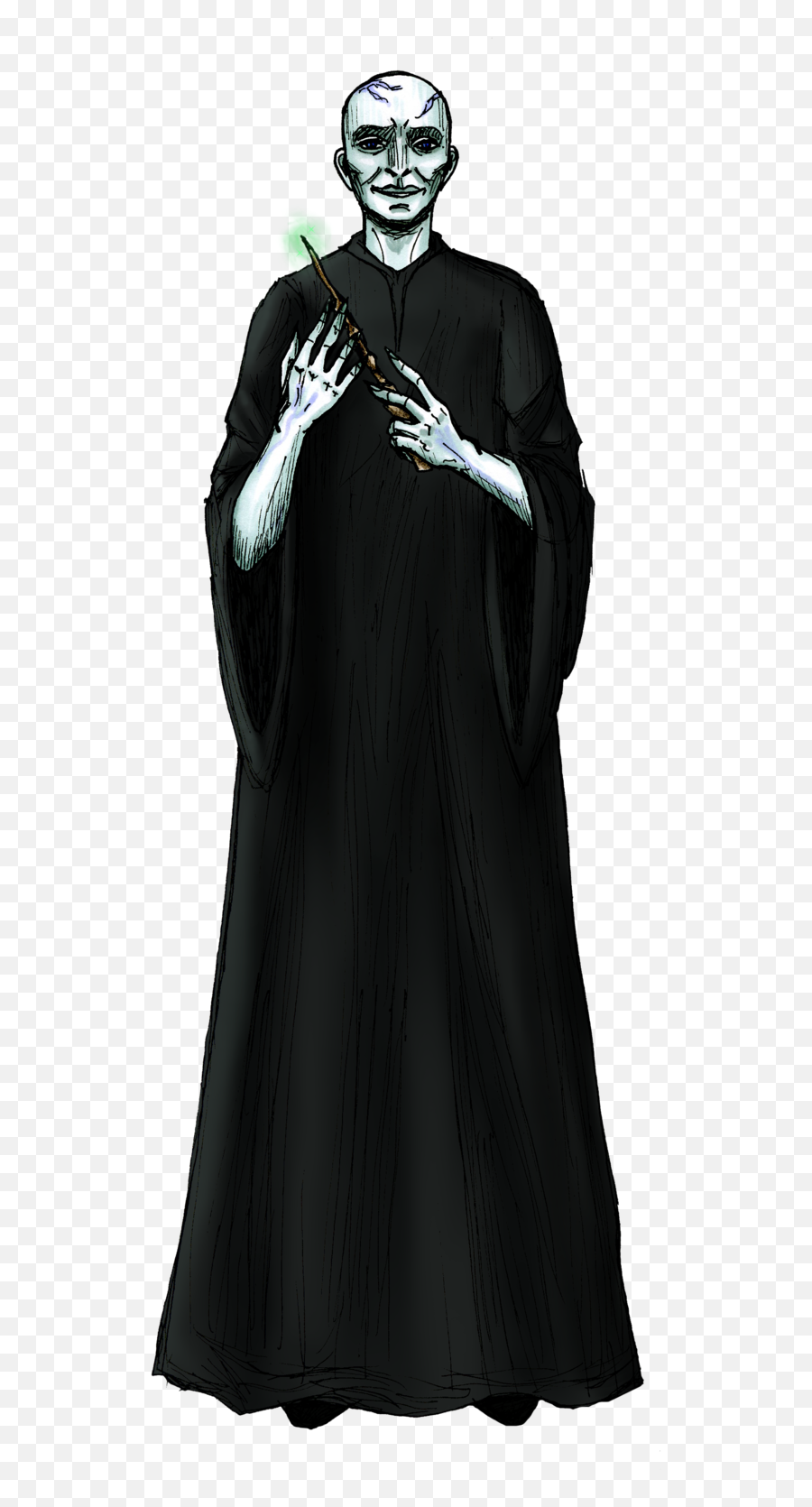 Little Black Dress Png Image With No - Harry Potter Png Voldemort Dibujo,Voldemort Png