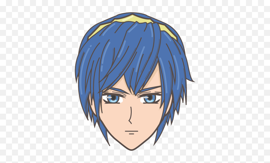 Smash Brothers - Marth Fire Emblem Head Png,Marth Png