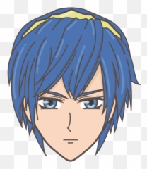 Smash Brothers - Marth Fire Emblem Head Png,Marth Png