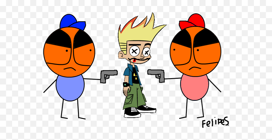 Biff Tannen O0ospookyboi0o0 Twitter - Cartoon Network Johnny Test Png,Johnny Test Png