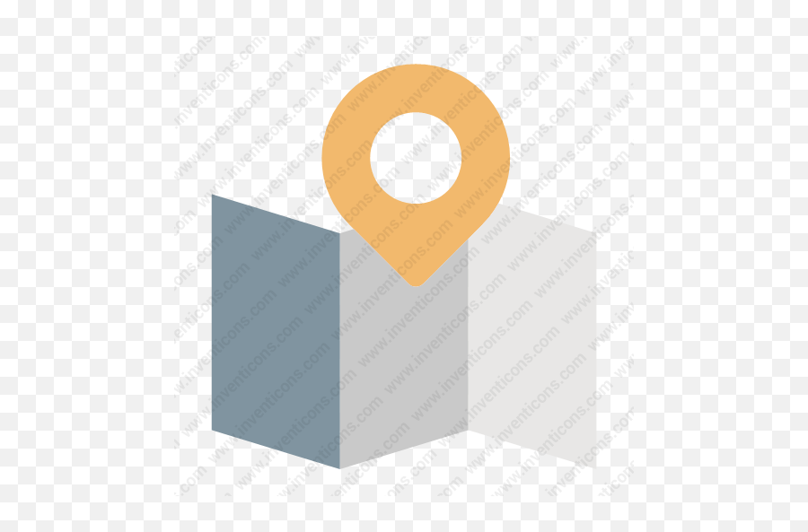 Download Map Location 3 Vector Icon Inventicons - Document Png,Location Icon Transparent