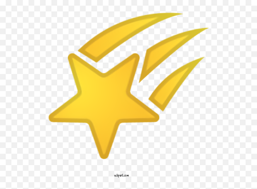 Holidays Yellow Star Logo For Diwali - Diwali Clipart Transparent Background Shooting Star Emoji Png,Yellow Star Transparent