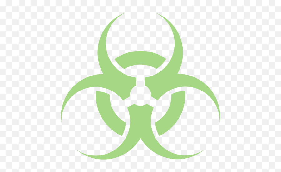 Guacamole Green Biohazard Icon - Free Guacamole Green Sign Icons Biohazard Symbol Png,Biohazard Png