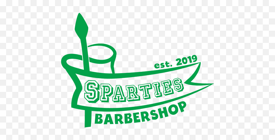 Barber Shop In East Lansing Mi 517 318 - 6921 Sparties Clip Art Png,Barbershop Logo