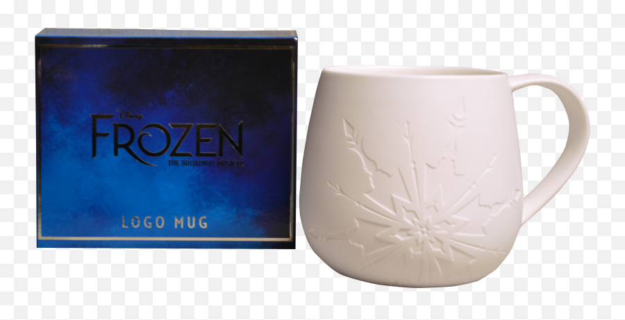 Frozen The Broadway Musical White Logo Mug - Cup Png,Frozen Logo Png