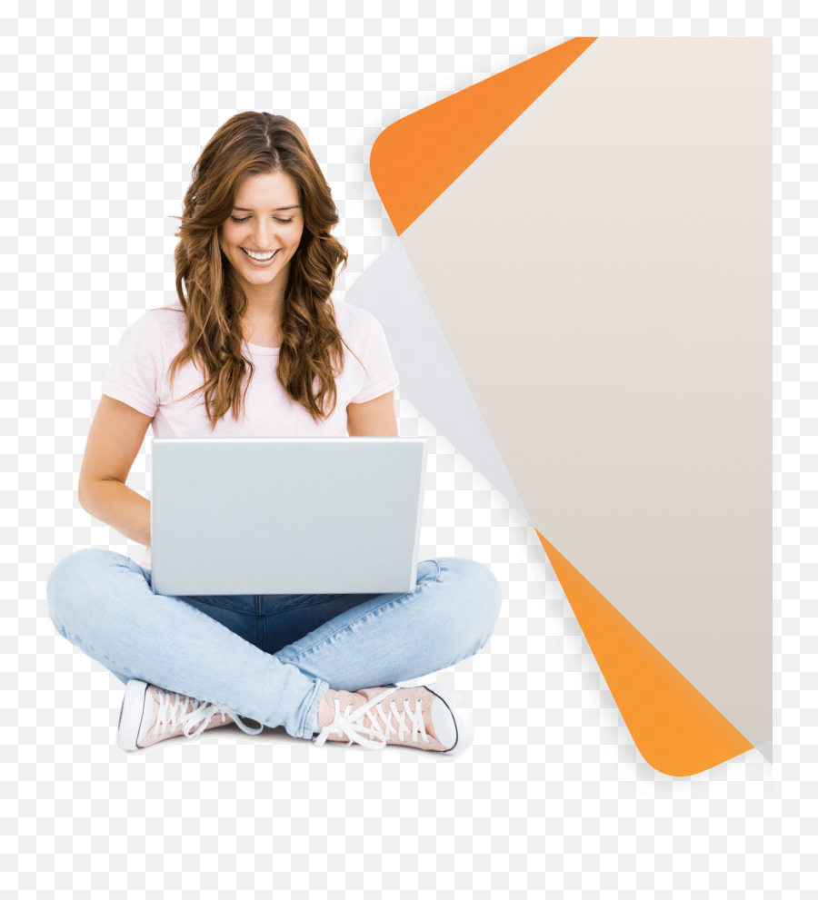 Download Woman - Women Working On Laptop Png,Working Png