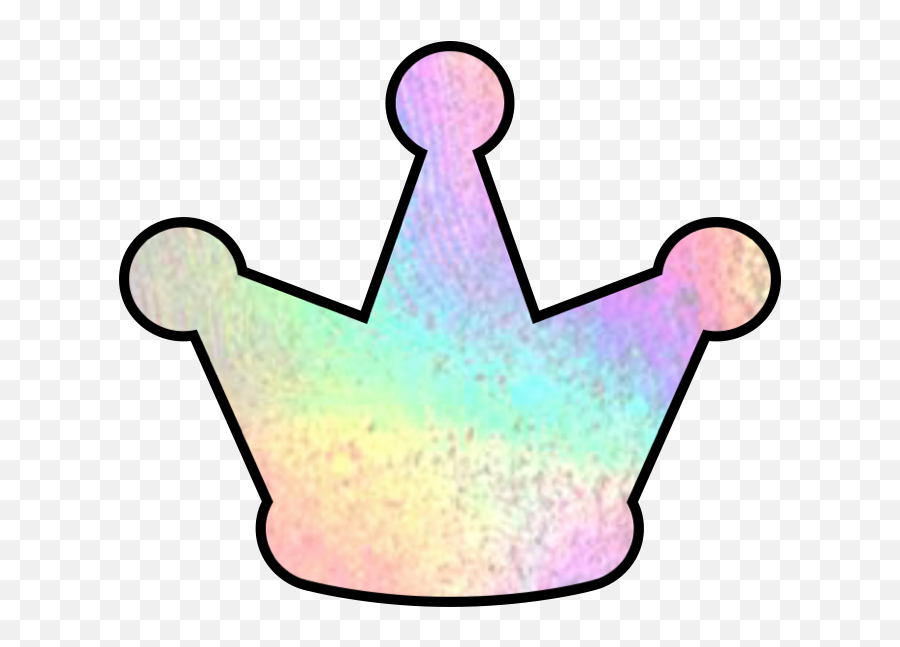 Holo Crown Freetoedit Clipart - Holographic Crown Png,Holo Png