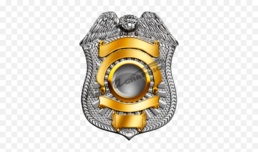 Police Badge 1 - Aurora Graphics Police Vinyl Badge Decal Png,Police Badge Transparent