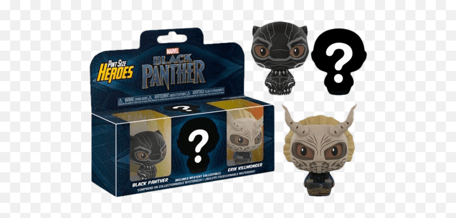 Black Panther - Pint Size Heroes 3pack Black Panther Png,Black Panther Mask Png
