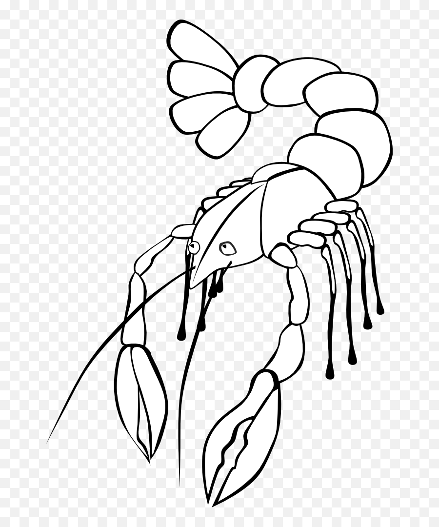 Royalty Free Public Domain Clipart - Crawfish Clip Art Png,Crawfish Png