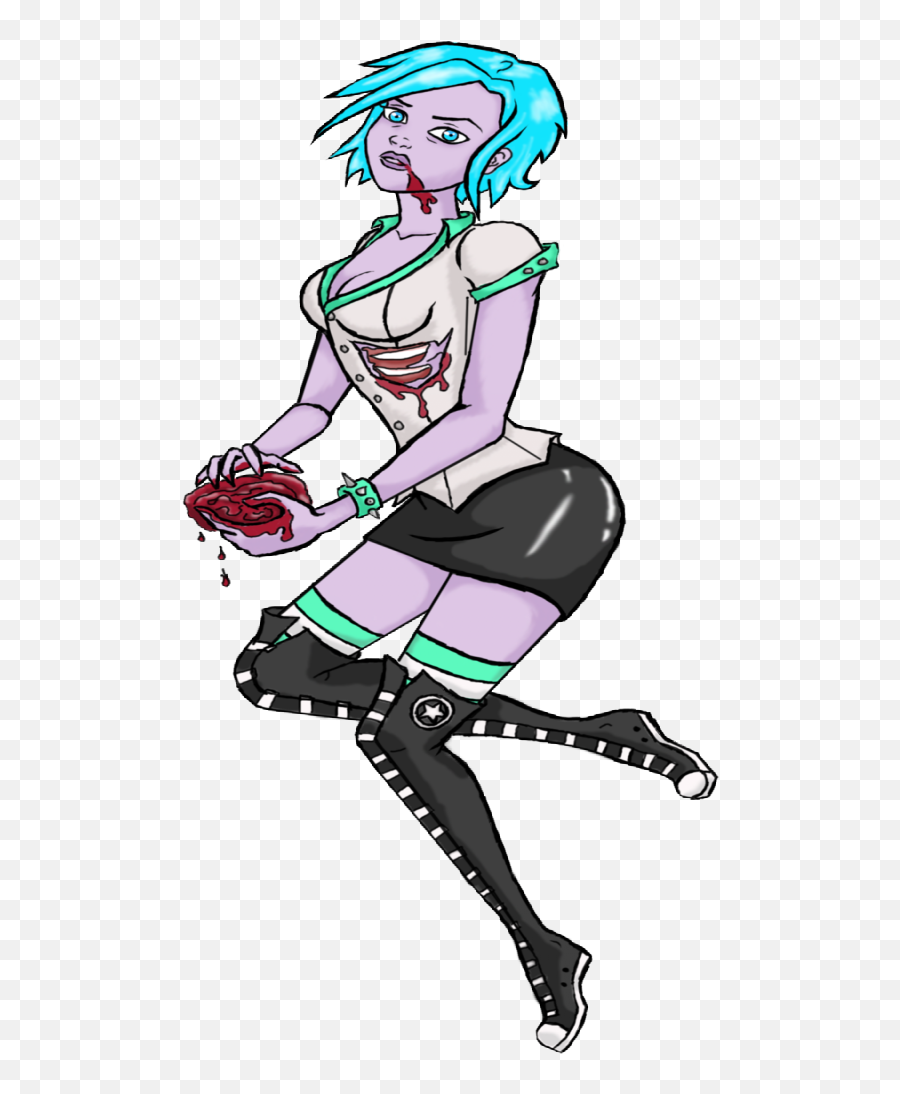 Png - Zombie Pin Up Tattoo,Pin Up Girl Png