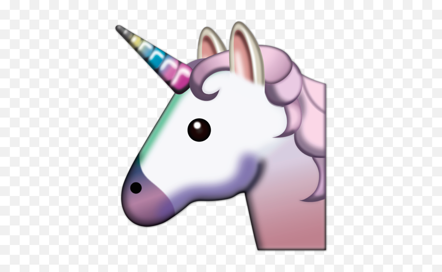 Sticker Unicorn Face - Unicorn Emoji Png,Unicorn Face Png