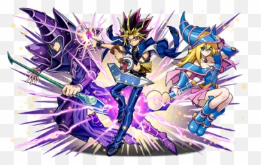 Yu - Yami Yugi And Dark Magician png