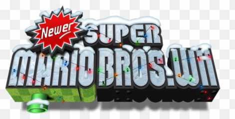 Specials - Newer Super Mario Bros Wii Holiday Logo png