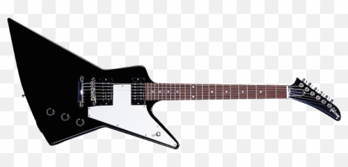 Heavy Guitars - Gibson Explorer 76 Jalmus Gibson Explorer Black And White Png,Gibson Guitar Logo