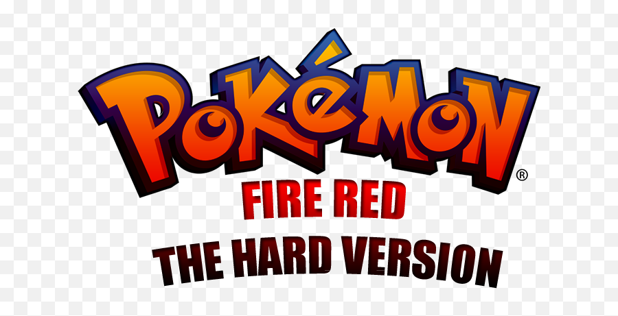 Firered Hack - Pokémon The Series Logos Png,Pokemon Logo Black And White