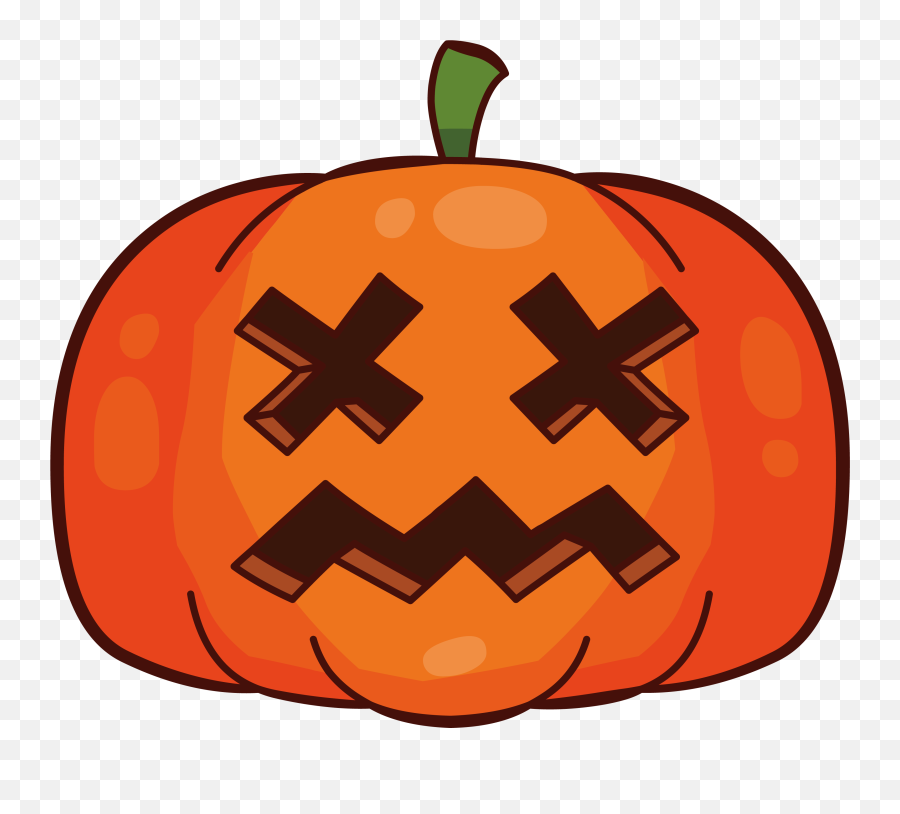 Graphic Library Download Clipart Jack O Lantern - Jack O Pumpkin With Eyes Clipart Png,Jack O Lantern Transparent Background