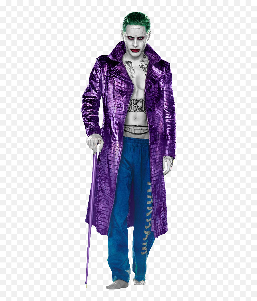Suicide Squad Joker Png Clip Art Free - Jared Leto Joker Costume,Suicide Squad Png