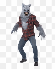 Werewolf Png - Spirit Halloween Wolf Costume,Hombre Png