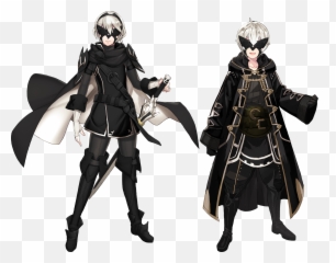 Yorha Recolors Maskedmarth And Malemorgan - Fire Emblem Heroes png