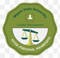 Conflict Management - Vertical Png,Wayne State Logo