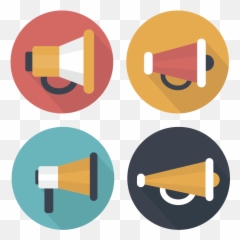 Loudspeaker Megaphone Download Icon - Speaker Vector Kaaba png