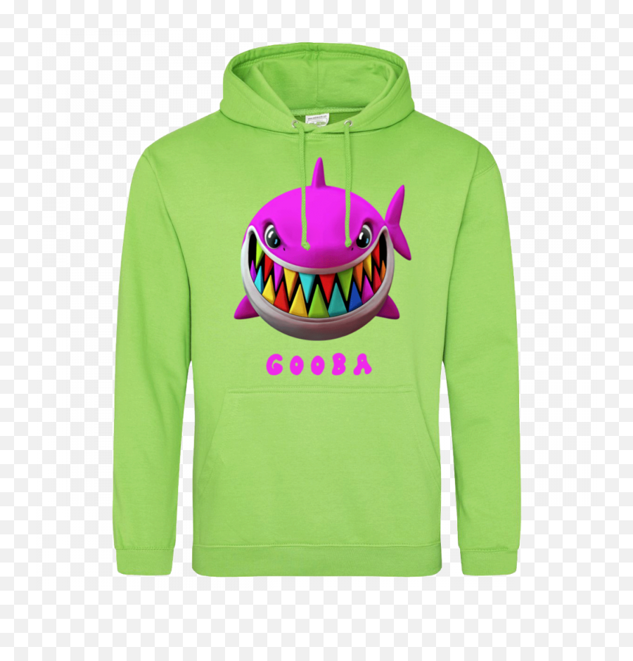 Gooba Merch - Lime Green Hoodie Shark Logo 6ix9ine Vetement 6ix9ine Png,Purpose Tour Logo