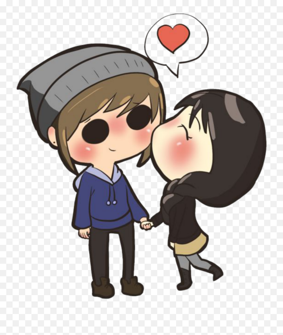 Freetoeditmq Love Kiss Romance Coup 1147599 - Png,Kissing Png