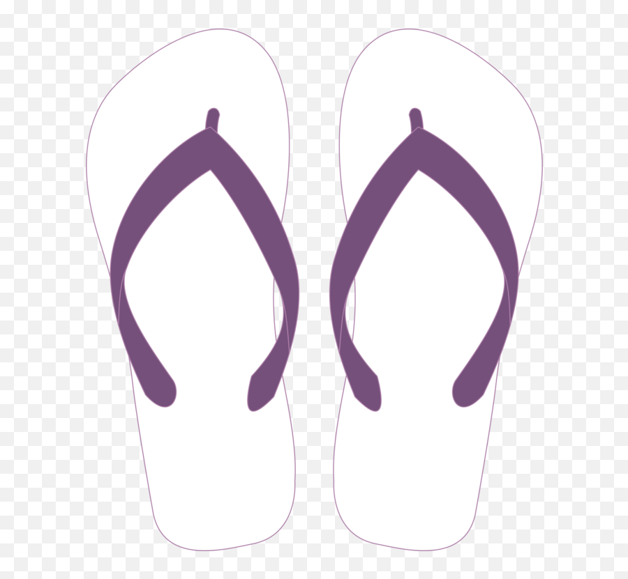 Neck Lilac Purple Png Clipart - For Women,Flip Flop Icon