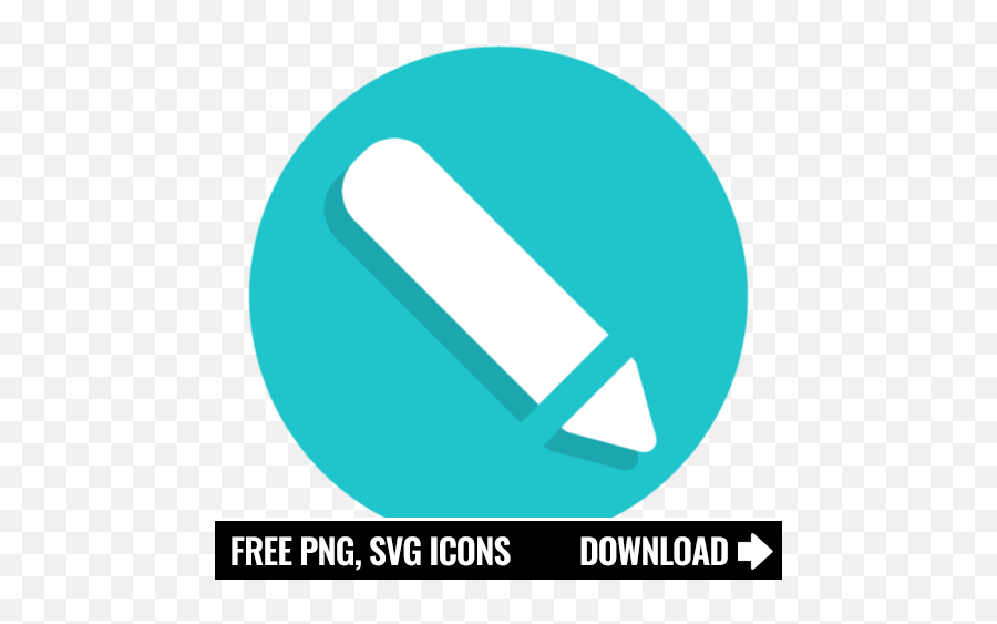 Free Pencil Icon Symbol Download In Png Svg Format - Horizontal,Free Pencil Icon