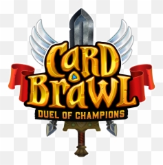 Card Brawl Duel Of Champions Twitter Game Logo Design - 3d Mobile Logos png