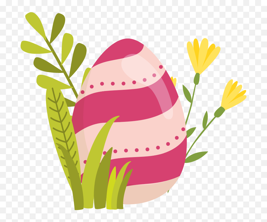 Easter Egg Vector Icon Graphic - Easter Png,Egg Icon Vector