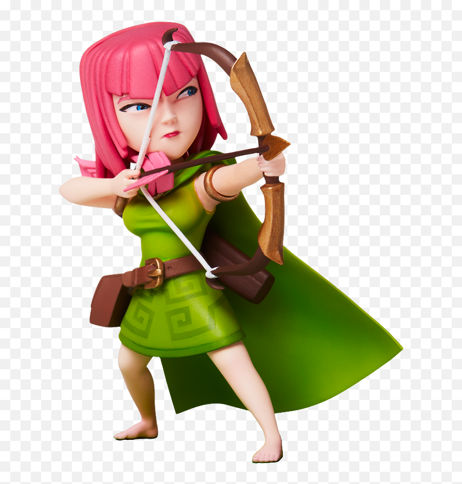 Png Bowyer Clash Of Character Fictional - Archer From Clash Of Clans,Clash Png