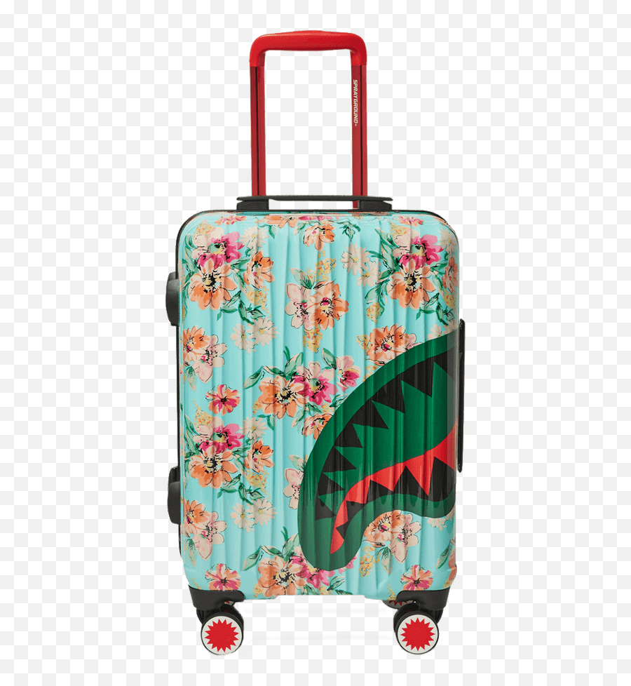 The Sanctuary Sharknautics Hardshell Carry - On Luggage Sprayground Suitcase Png,Airport Luggage Polycarbonate Collection Icon Spinner