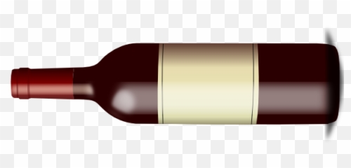Wine Bottle Clipart - ClipartAndScrap Red png