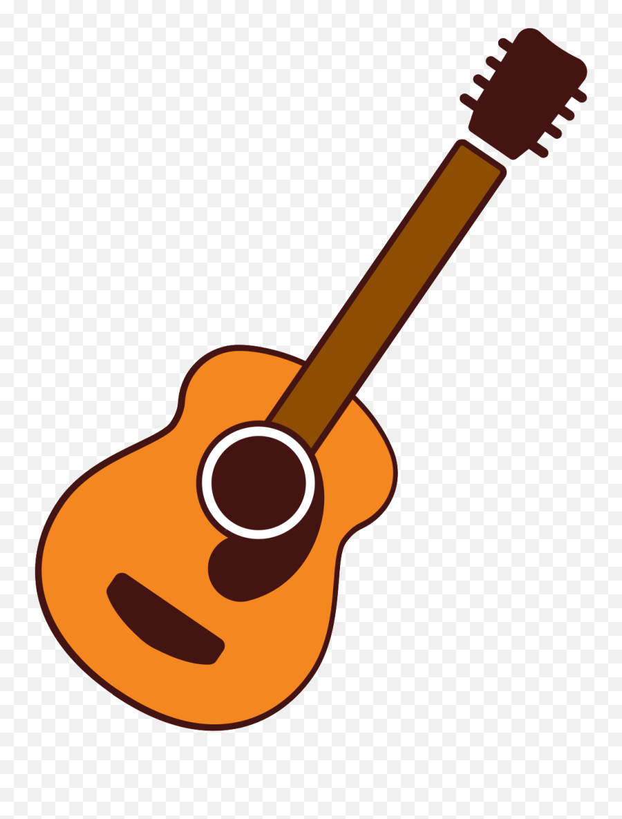 Free Stringed Music Instrument Guitar 1206472 Png With - Desenho De Violao Png,Guitar Icon Free