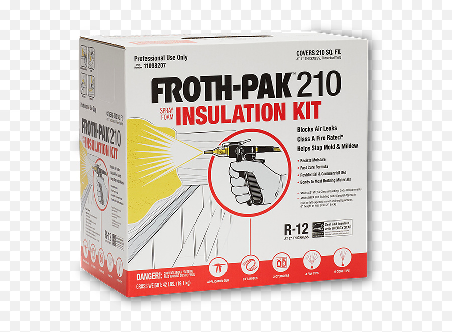 Froth - Pak Spray Foam Insulation Frothpak Product Label Png,Yed Icon