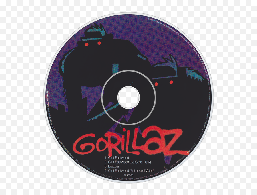 Gorillaz - Phase One Celebrity Amaray Case Import Gorillaz Png,Clint Eastwood Western Icon Collection