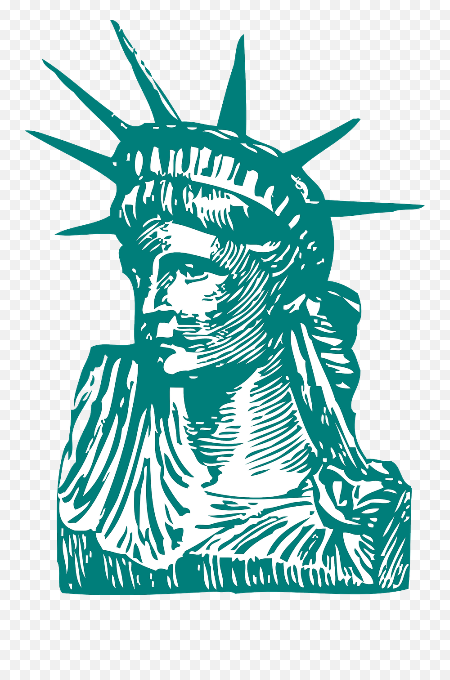 Statue Of Liberty - Free Vector Graphic On Pixabay Statue Of Liberty Illustration Png,Statue Of Liberty Transparent