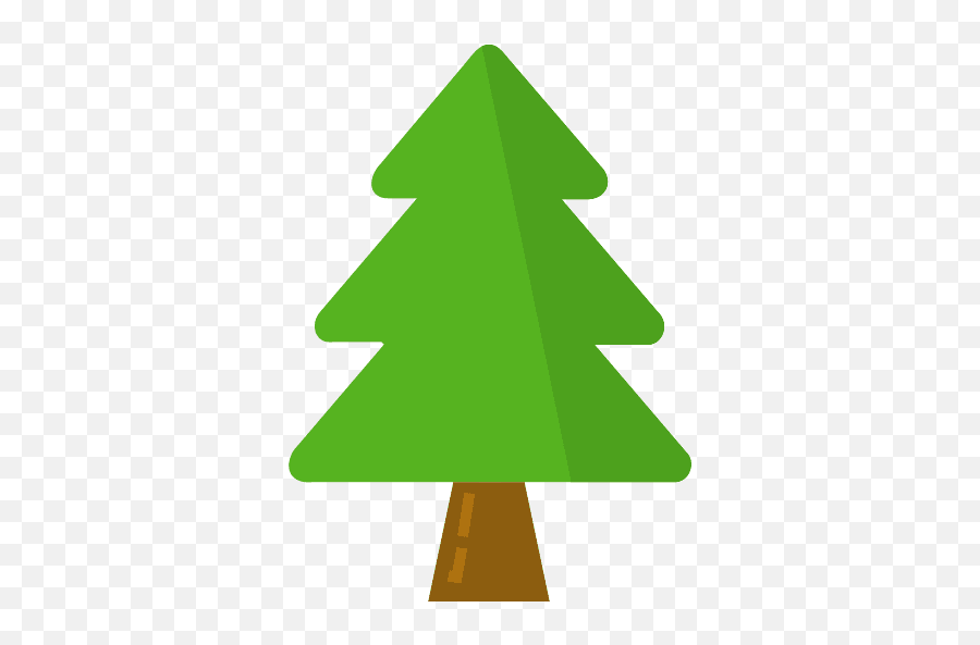 Pine Tree Icon Png And Svg Vector Free Download - Green Simple Christmas Tree Clipart,File Tree Icon