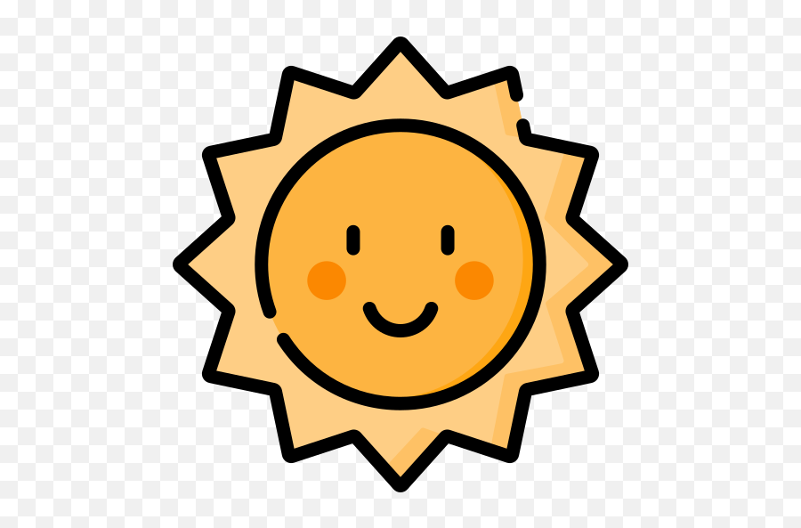 Sun - Free Nature Icons Sun Icon Png,Happy Sun Icon
