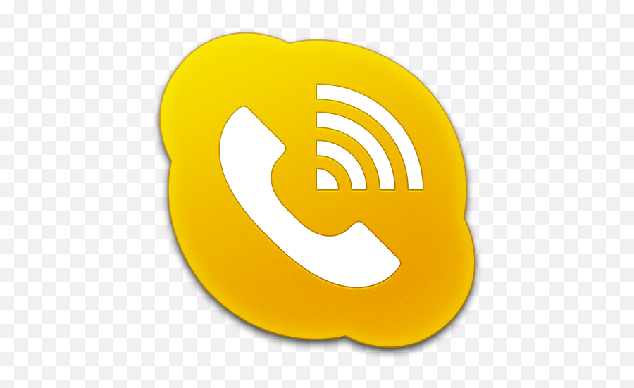 Skype Phone Alt Yellow Icon - Skype Icons Softiconscom Skype Transparent Png Icon,Skype Icon Images