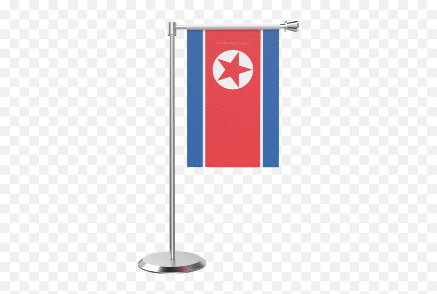 North Korea Flag Png Pic Background Play - T Shape Table Flag,Korean Flag Icon Png