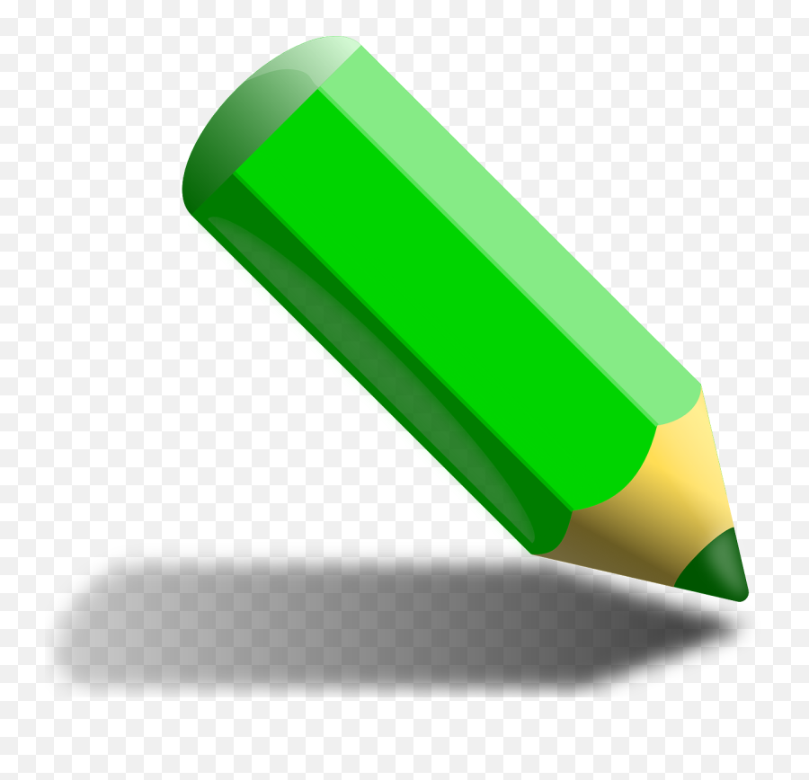 Crayon Colored Pencil - Clipart Green Pencil Png,Colored Pencils Png