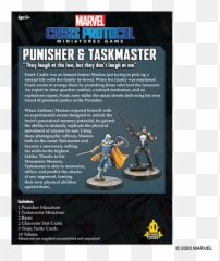 Marvel Crisis Protocol Punisher U0026 Taskmaster - Fictional Character png